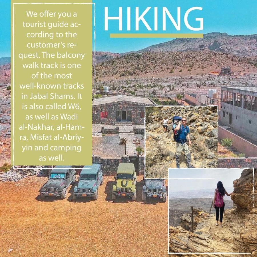 Jabal Shams Mountain Rest House Al Hub Exteriér fotografie